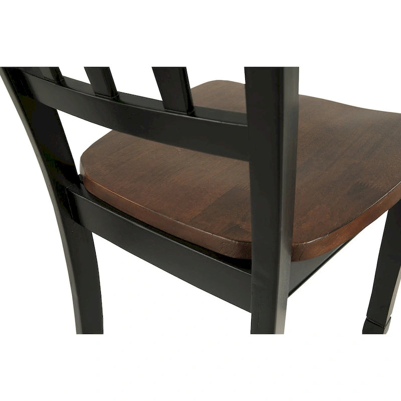 Signature Design by Ashley Owingsville Ensemble repas 5 pièces noir/marron