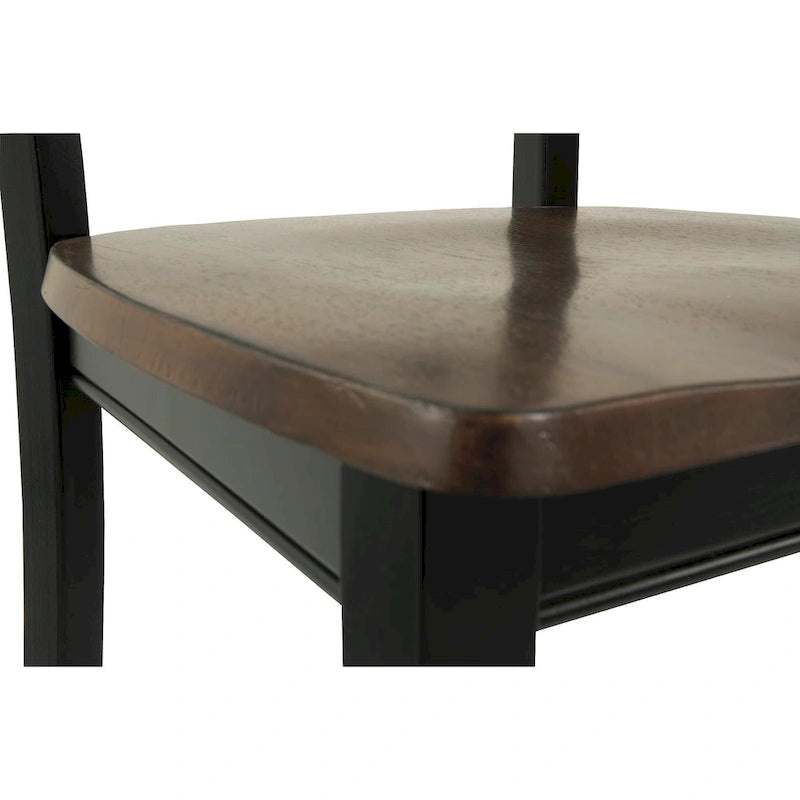Signature Design by Ashley Owingsville Ensemble repas 5 pièces noir/marron
