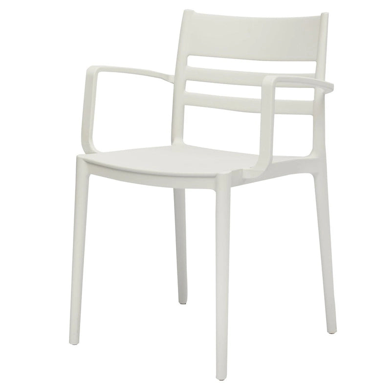 Chaise d'appoint en polypropylène du milieu du siècle, lot de 4
