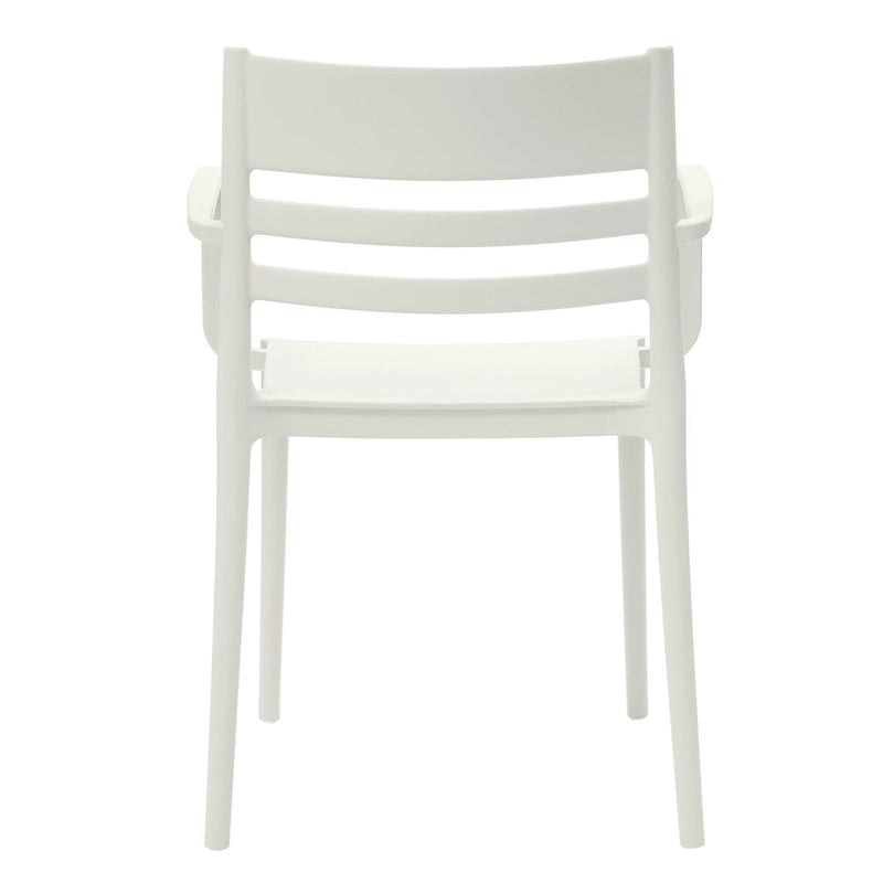Chaise d'appoint en polypropylène du milieu du siècle, lot de 4