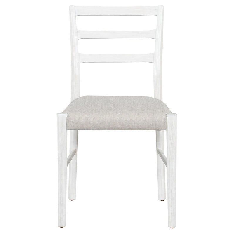 Ensemble de salle à manger extensible en bois 7 pièces avec rallonge de 30,5 cm et 2 tiroirs, 6 chaises