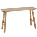 Banc d'intérieur traditionnel fait main en bois de manguier - Marron - Roche River Decor