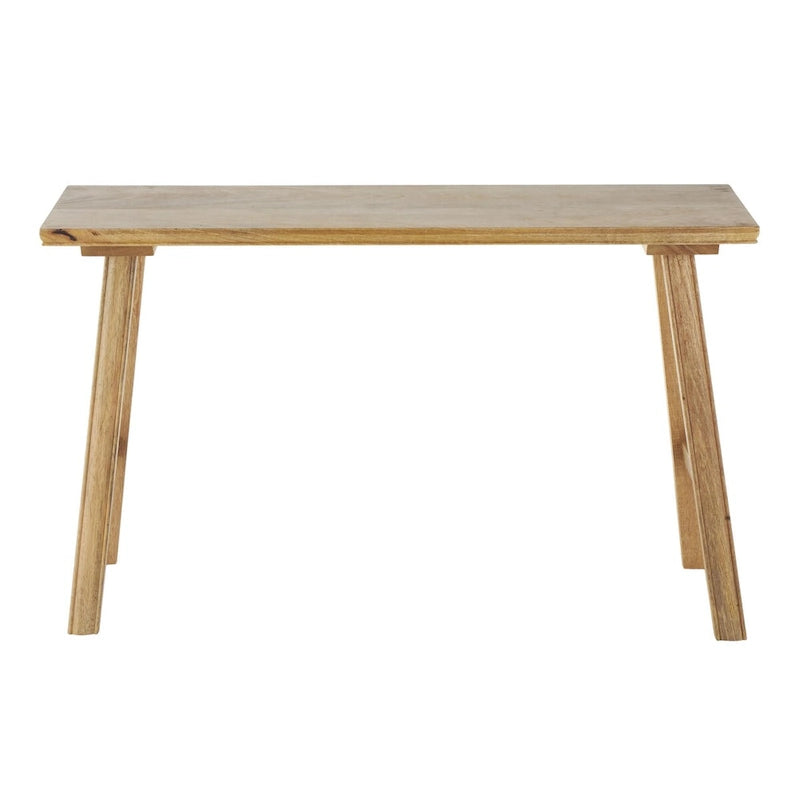 Banc d'intérieur traditionnel fait main en bois de manguier - Marron - Roche River Decor