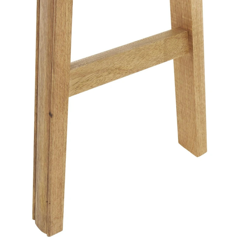 Banc d'intérieur traditionnel fait main en bois de manguier - Marron - Roche River Decor