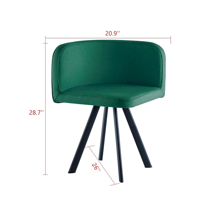 Ensemble de salle à manger moderne 7 pièces, table à manger rectangulaire avec 6 chaises pour salle à manger, cuisine