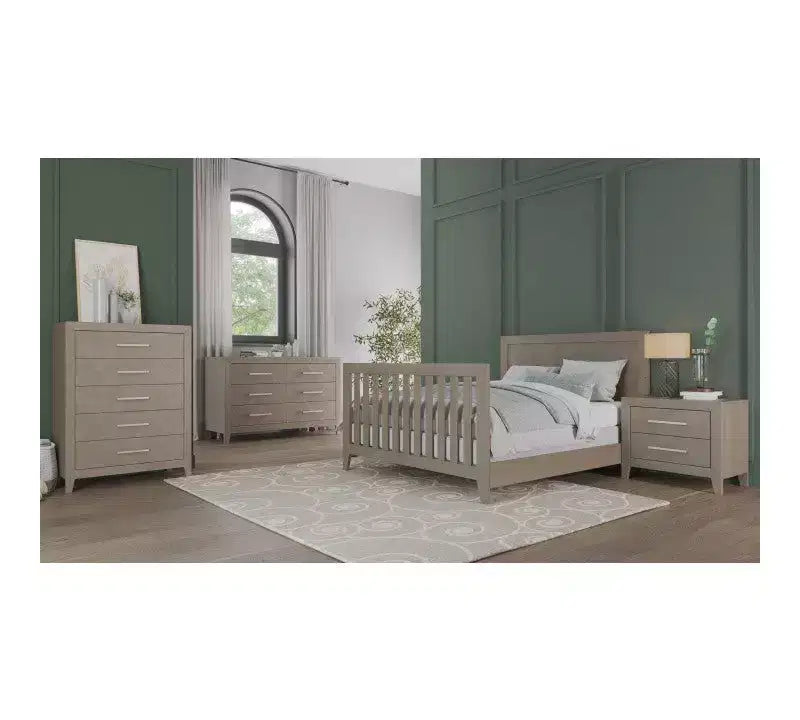 Ensemble de chambre de bébé 3 pièces Child Craft Kieran comprenant un lit de bébé convertible 4-en-1, une commode double et une commode