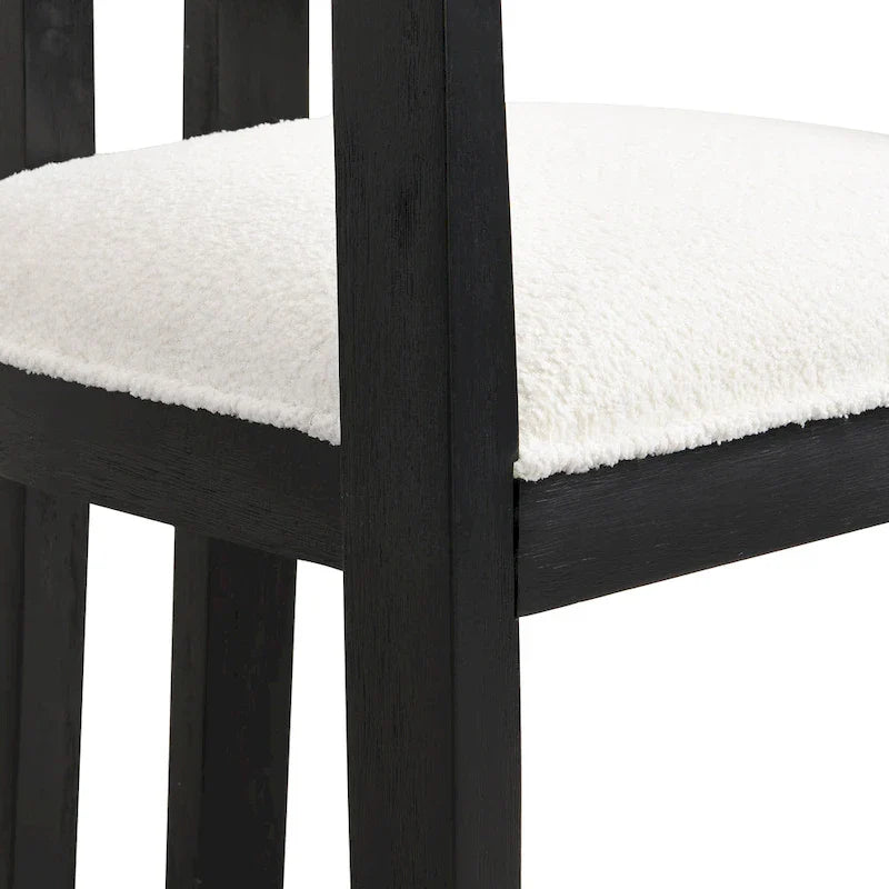 Chaise de salle à manger moderne sophistiquée Conrad avec accoudoirs par Christopher Knight Home
