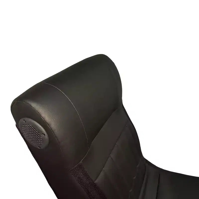 Fauteuil de jeu pliable au sol Bluetooth GDFStudio Claudia avec massage vibrant