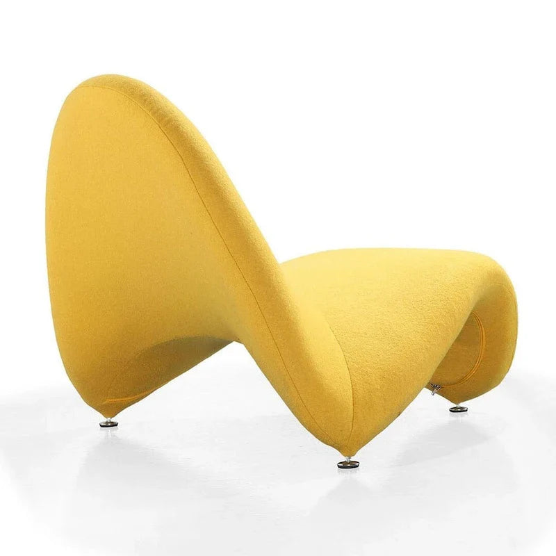 Fauteuil d'appoint en mélange de laine