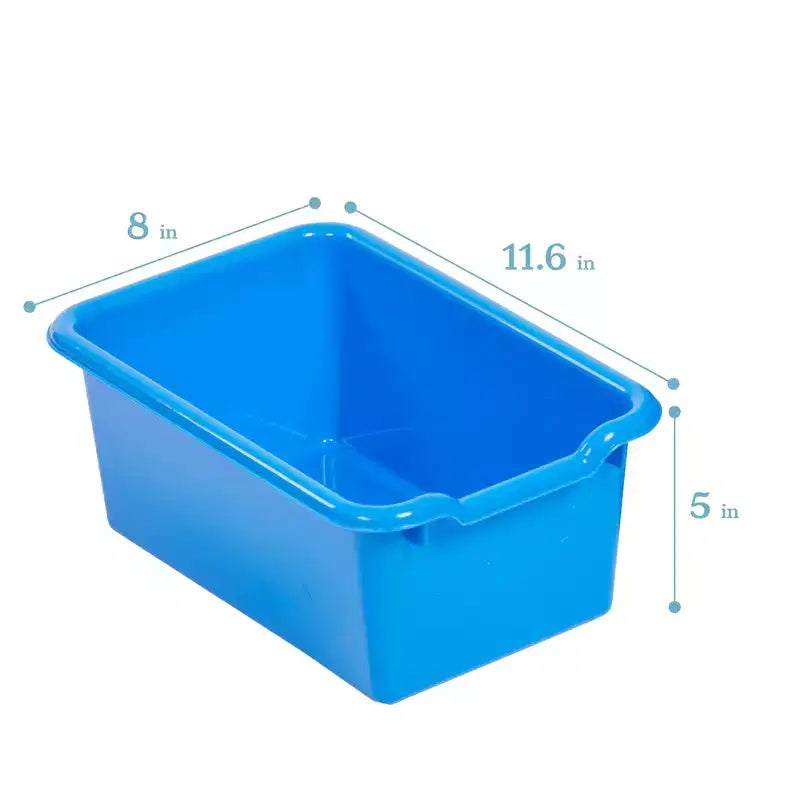 Meuble de rangement à roulettes Cubby avec 15 bacs à ouverture frontale, 3x4, Meuble pour enfants