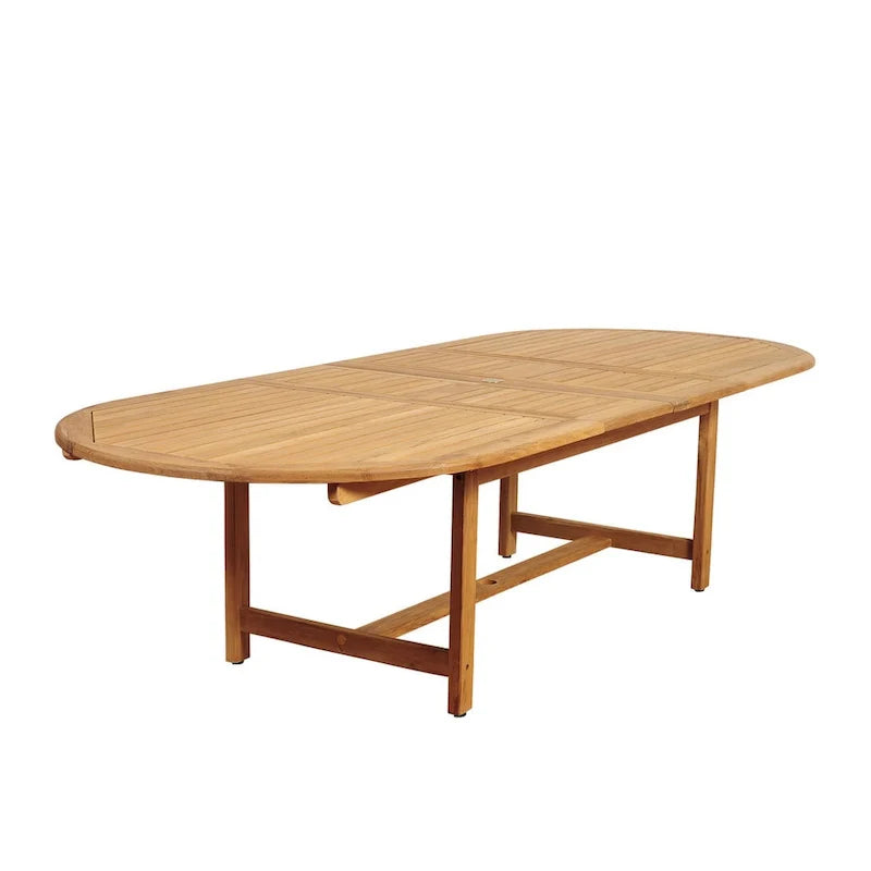 Ensemble de salle à manger extérieur extensible Amazonia Teak Sessa 13 pièces - 13 pièces