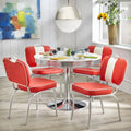 Ensemble de salle à manger rétro 5 pièces Raleigh Simple Living