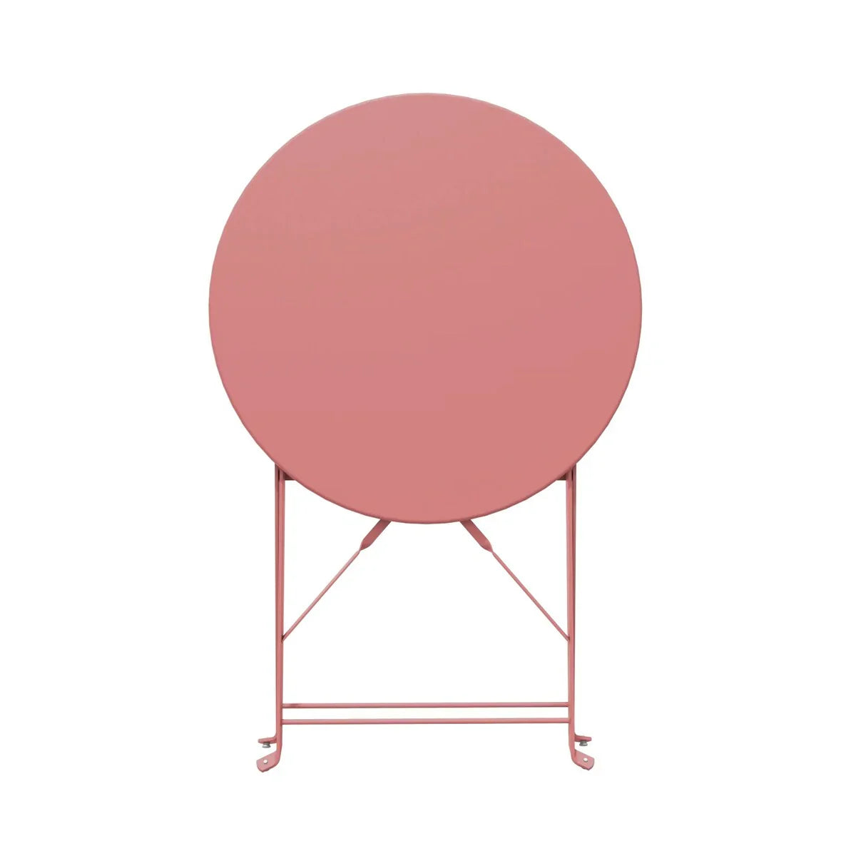 Ensemble bistrot pliant en métal 3 pièces, salon de conversation intérieur/extérieur résistant aux intempéries pour patio, cour, jardin