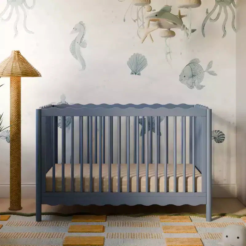 Lit de bébé convertible 4-en-1 Swell de Babyletto avec kit de conversion en lit de tout-petit