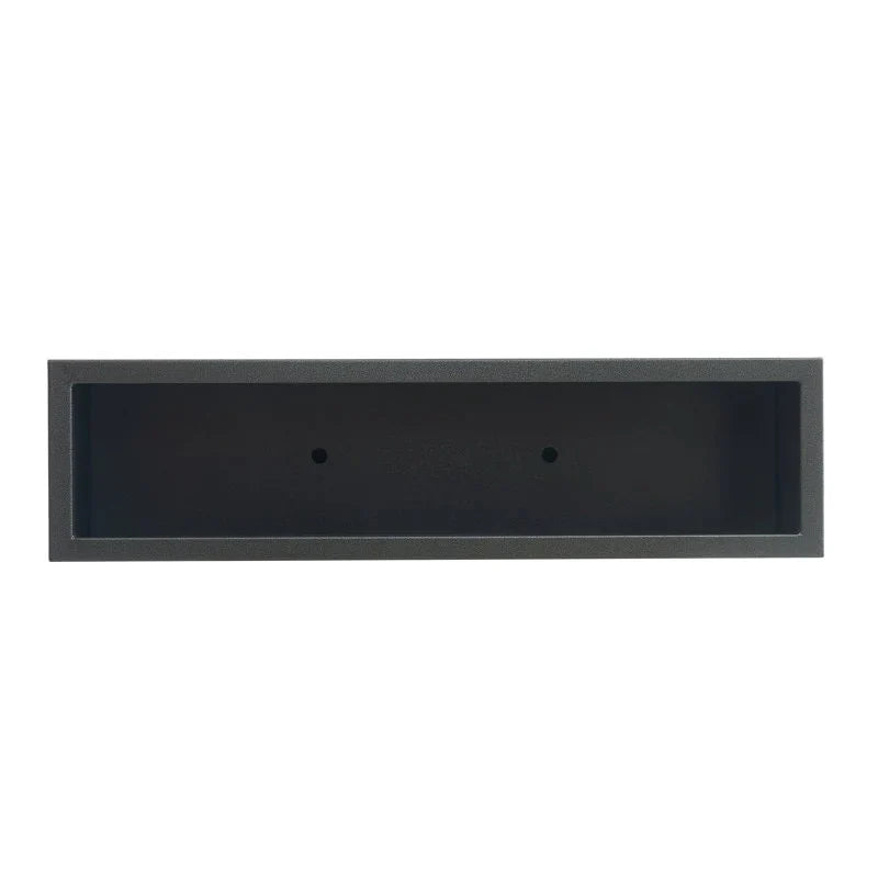 Jardinière Métallique Haute pour Plantes d'Extérieur, 38 po L x 10 po l x 30 po H, Longue et Haute Jardinière en Métal - 38x30x10