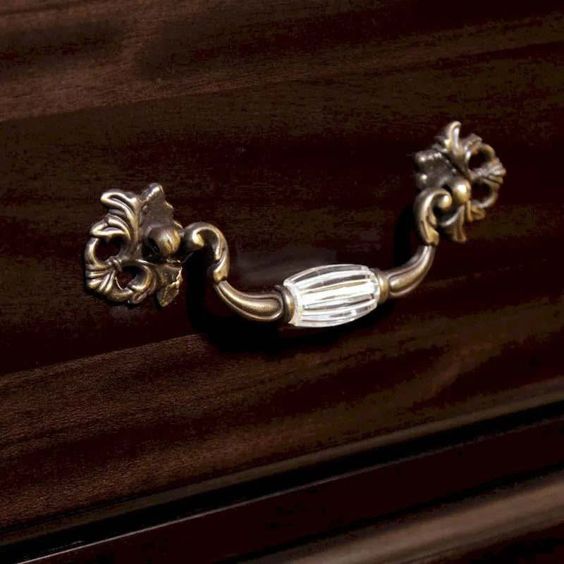 Commode et miroir traditionnels 2 pièces à 9 tiroirs Vame par Furniture of America