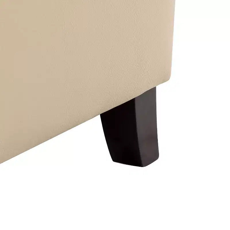 Ensemble de 2 fauteuils inclinables modernes en cuir véritable Elisabete avec garniture cloutée vintage pour salon et chambre à coucher | ART OF LIVING DESIGNS