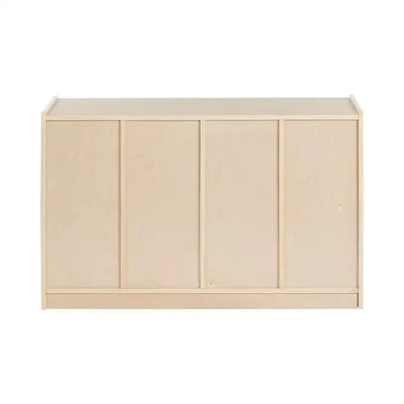 Meuble de rangement à roulettes Cubby avec 15 bacs à ouverture frontale, 3x4, Meuble pour enfants
