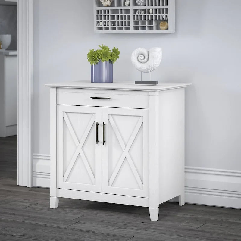 Secrétaire Key West avec meuble de rangement Bush Furniture