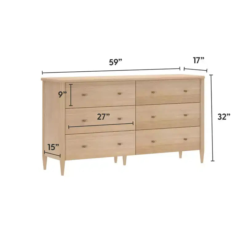 Commode 6 tiroirs Harbor