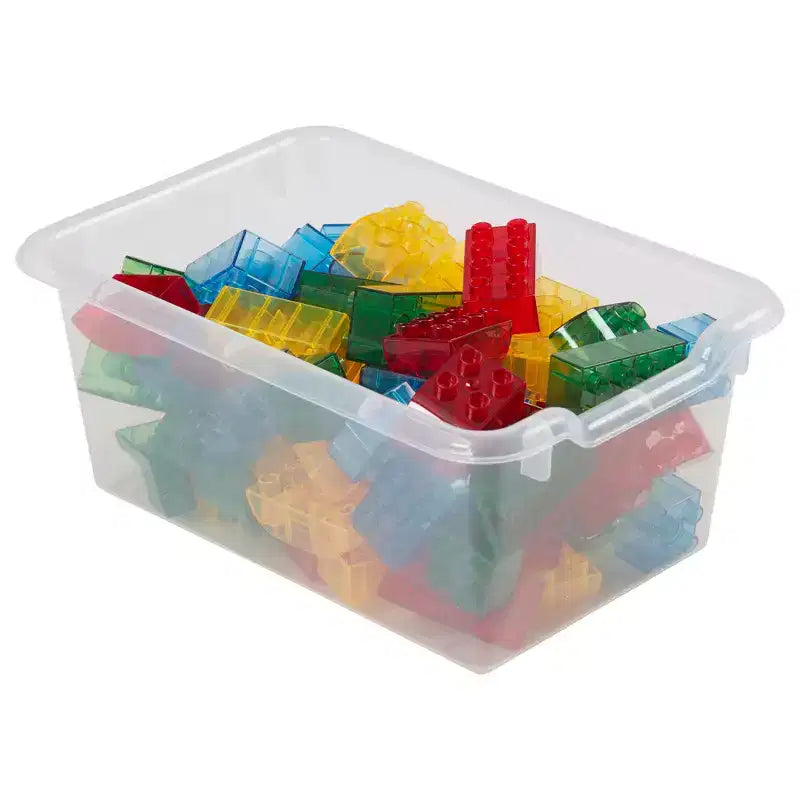 Meuble de rangement à roulettes Cubby avec 15 bacs à ouverture frontale, 3x4, Meuble pour enfants
