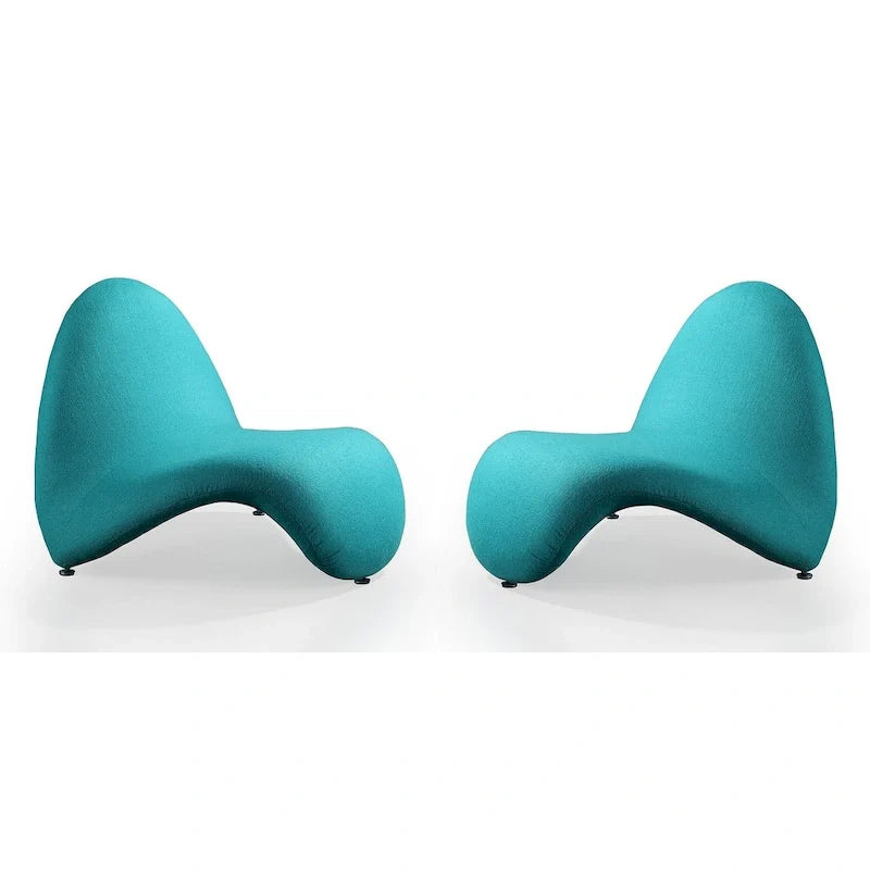 Fauteuil d'appoint en mélange de laine