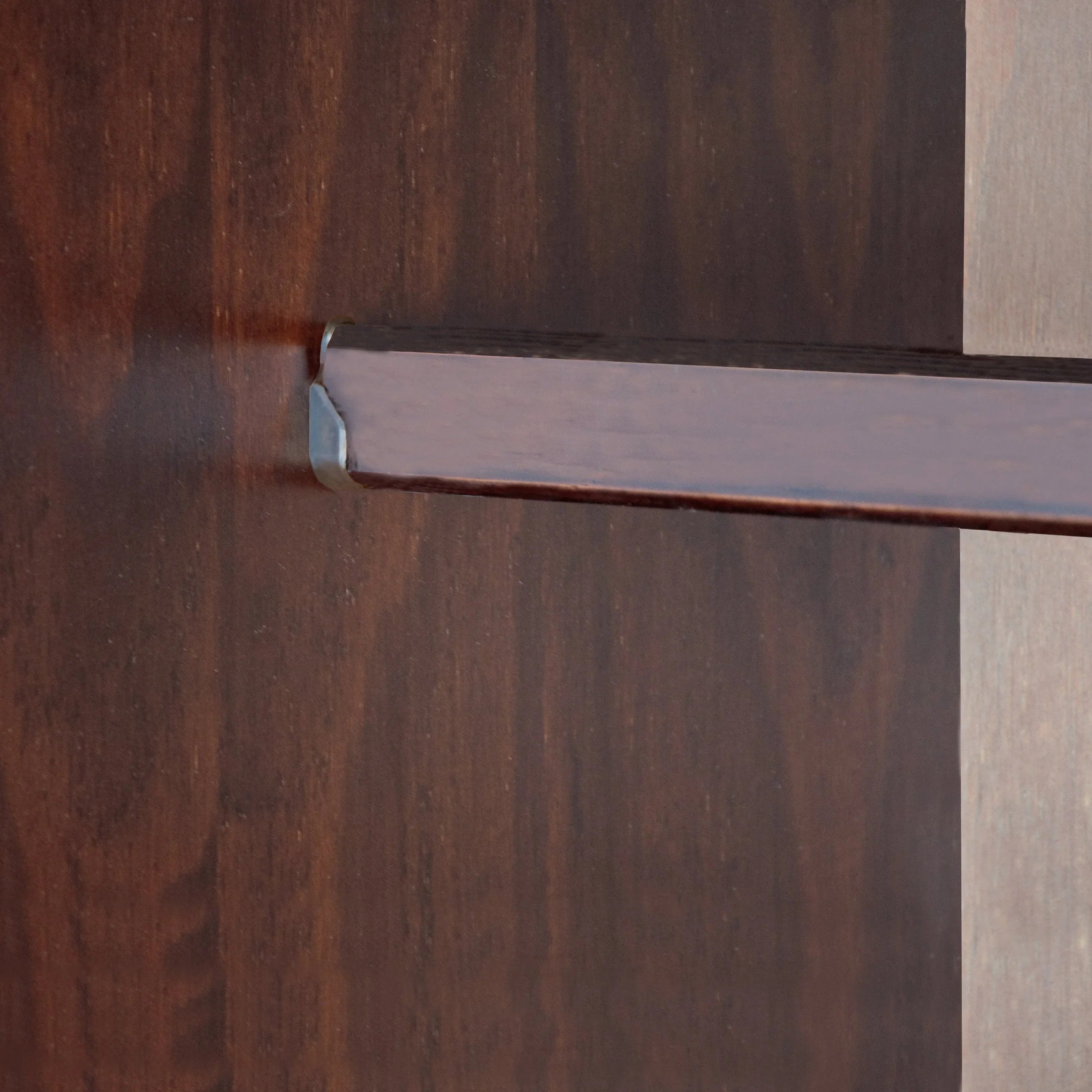 Palace Imports Armoire Cosmo 3 portes 100 % bois massif avec portes en bois massif ou portes miroir