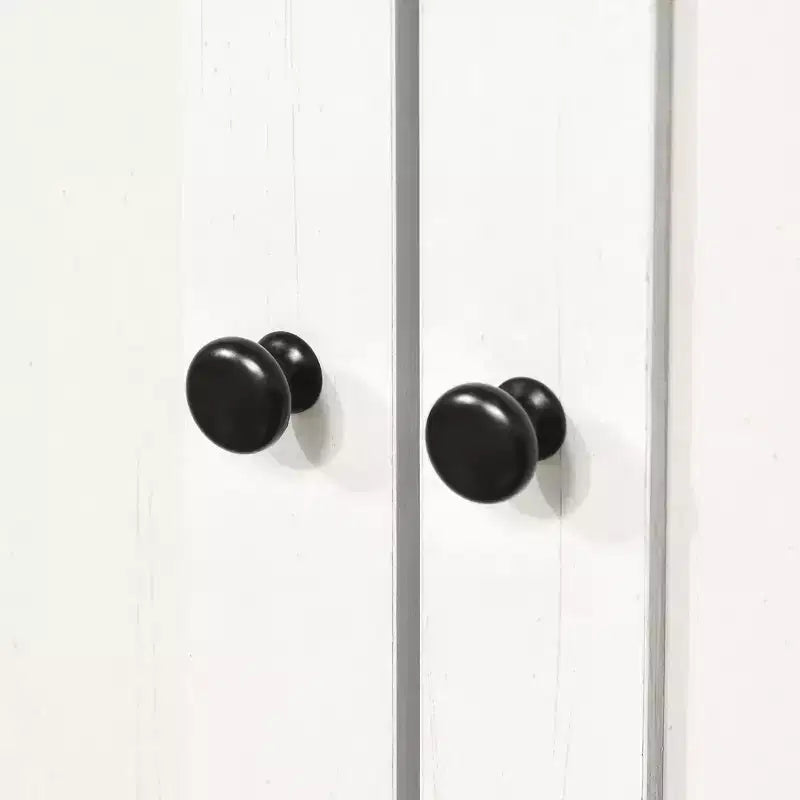 HOMCOM Buffet de cuisine 161 cm avec vaisselier, armoire de rangement avec 4 étagères, tiroirs, portes vitrées, comptoir ouvert pour micro-ondes