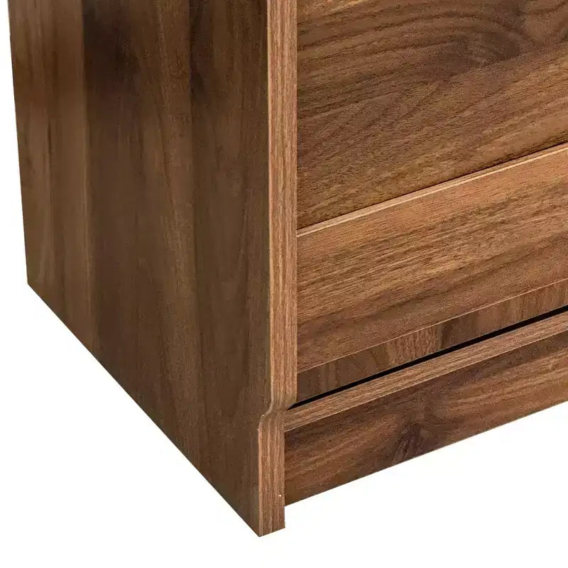 Table d'étude pliante moderne en bois GDFStudio Sinclair 36 avec rangement