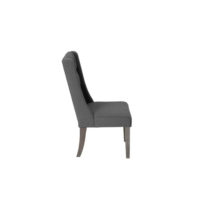 Ensemble de salle à manger extensible gris rustique 9 pièces Best Quality Furniture