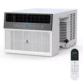 Climatiseur de fenêtre intelligent Acekool 6 000 BTU, climatiseur de pièce Wi-Fi avec télécommande, refroidissement silencieux pour pièces jusqu'à 23 m²