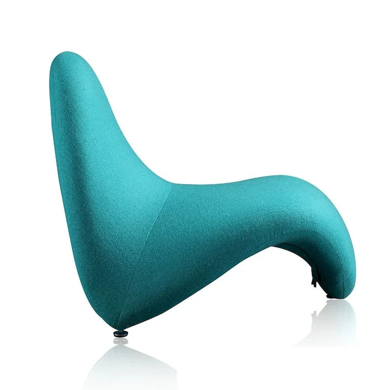 Fauteuil d'appoint en mélange de laine