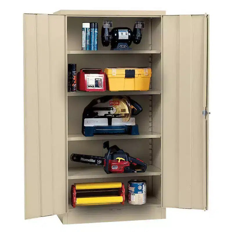 Armoire autoportante en acier Edsal 36 la x 18 P x 72 H beige