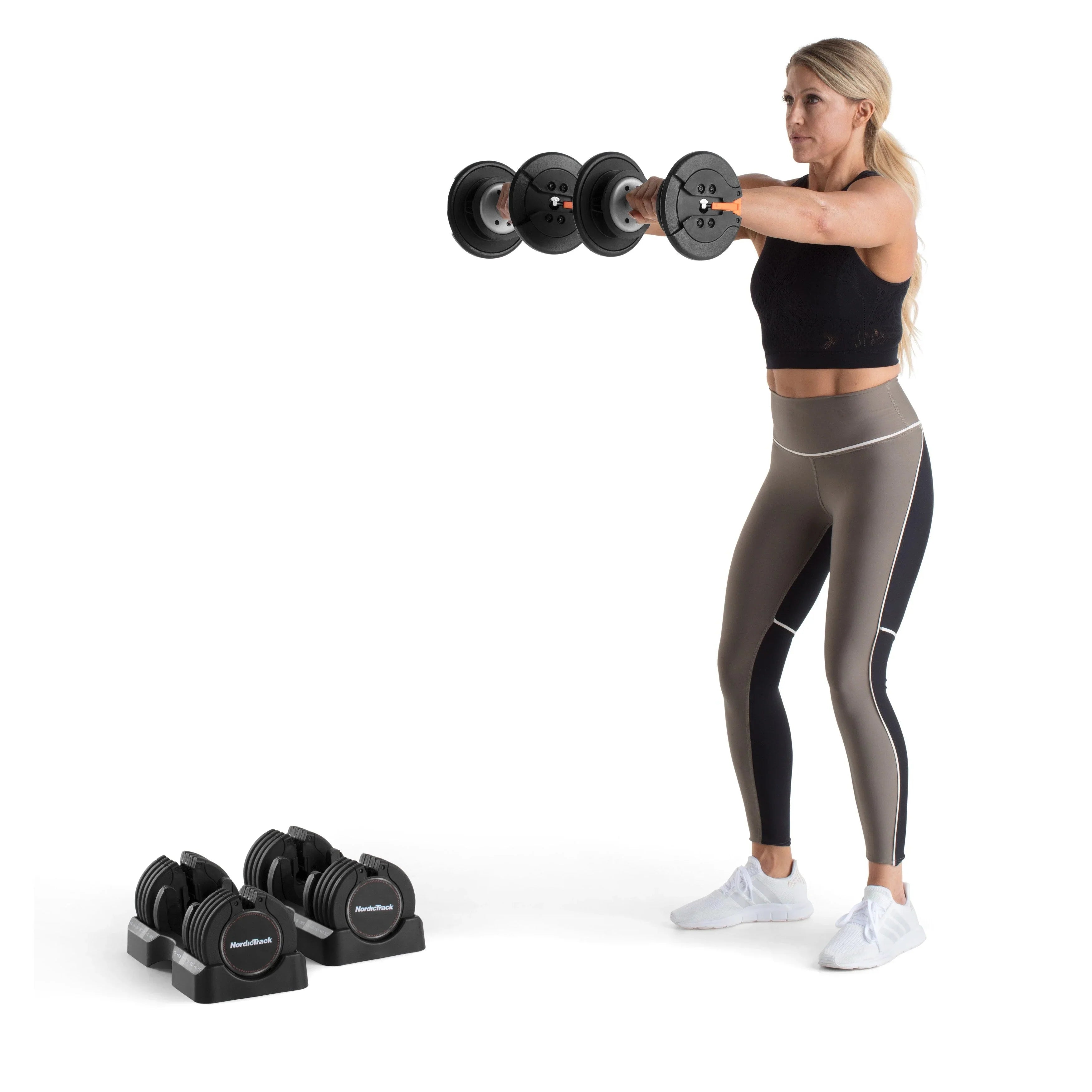 Ensemble d'haltères ajustables NordicTrack de 25 kg (55 lb)