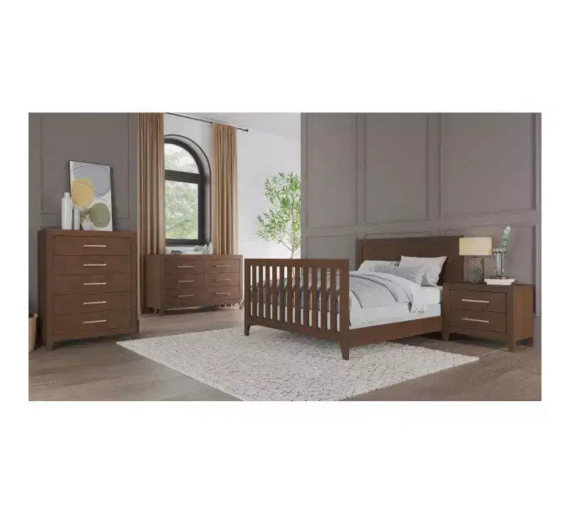 Ensemble de chambre de bébé 3 pièces Child Craft Kieran comprenant un lit de bébé convertible 4-en-1, une commode double et une commode