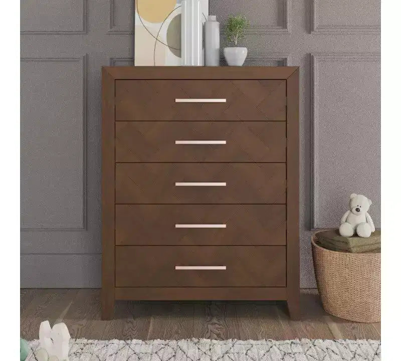 Ensemble de chambre de bébé 3 pièces Child Craft Kieran comprenant un lit de bébé convertible 4-en-1, une commode double et une commode