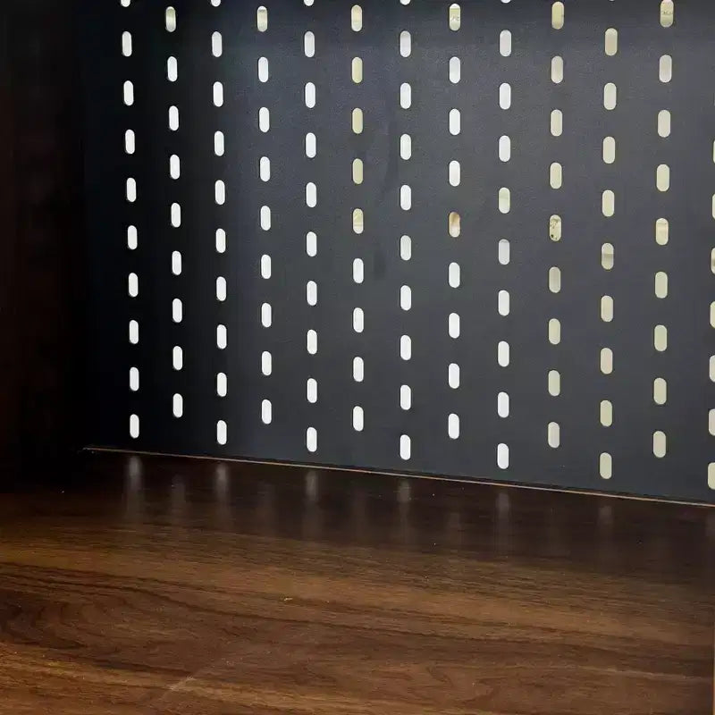 Table d'étude pliante moderne en bois GDFStudio Sinclair 36 avec rangement